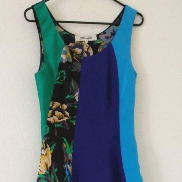 Diane von Furstenburg Layered Silk Maxi Dress - Picture 3 of 8